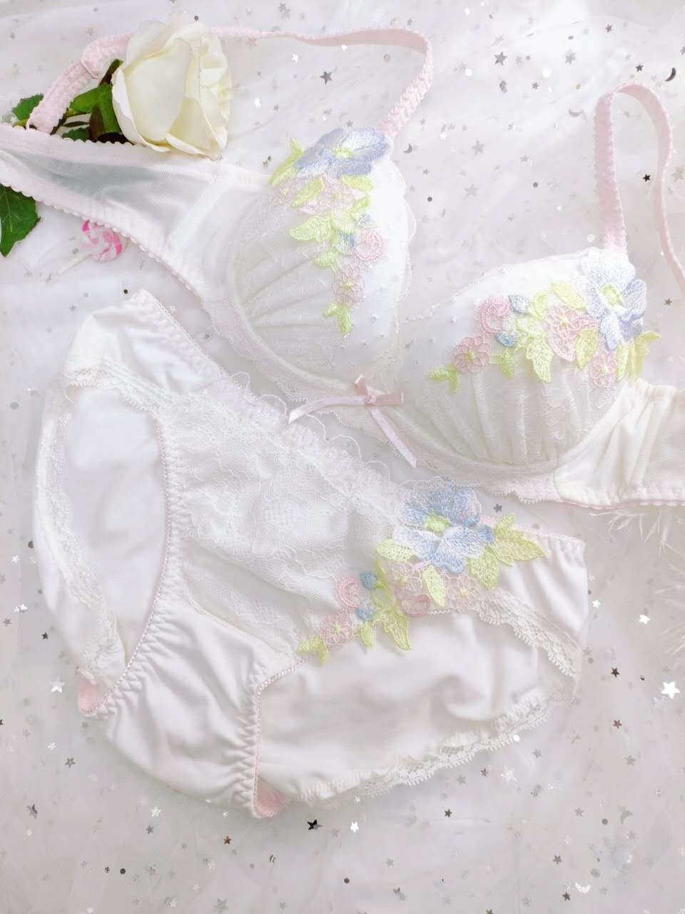 Candy Floral Lingerie Set