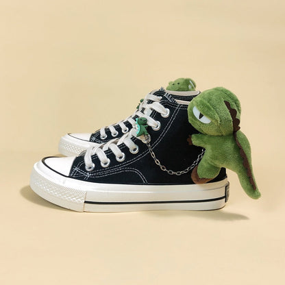 Chained Dino High Tops