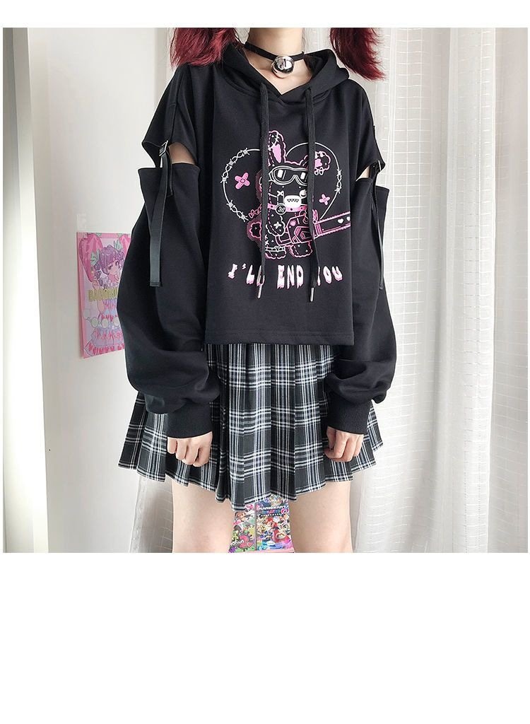 Chainsaw Bunny Hoodie