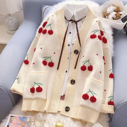 Cherry Cardigan