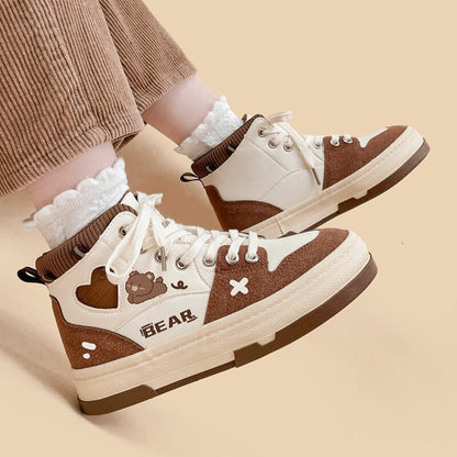 Chocolate Bear Sneakers