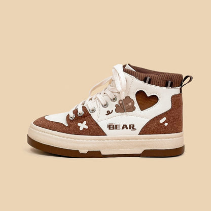 Chocolate Bear Sneakers