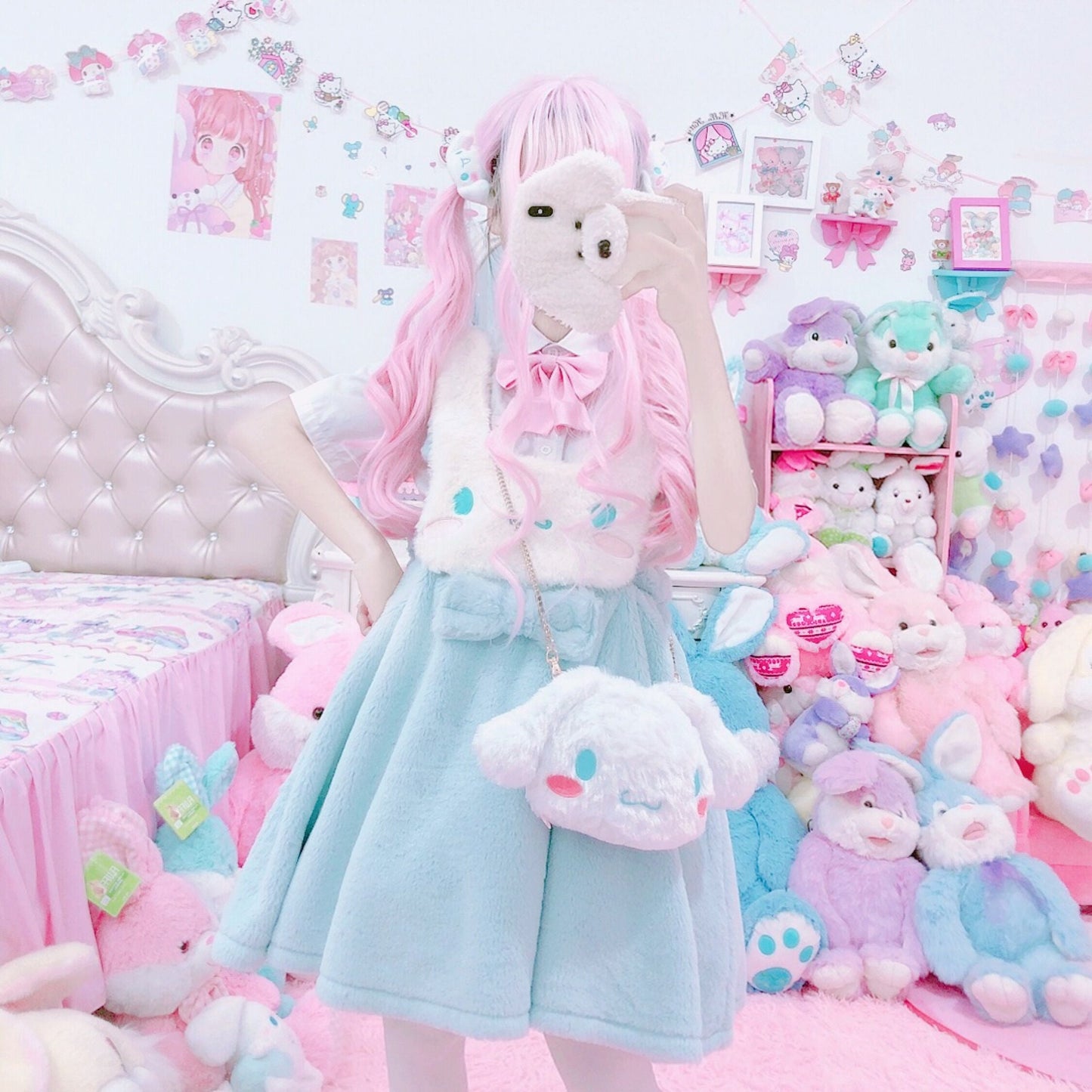 Cinnamoroll Plush Bag