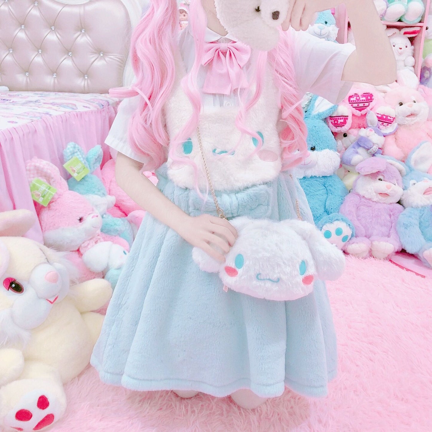 Cinnamoroll Plush Bag