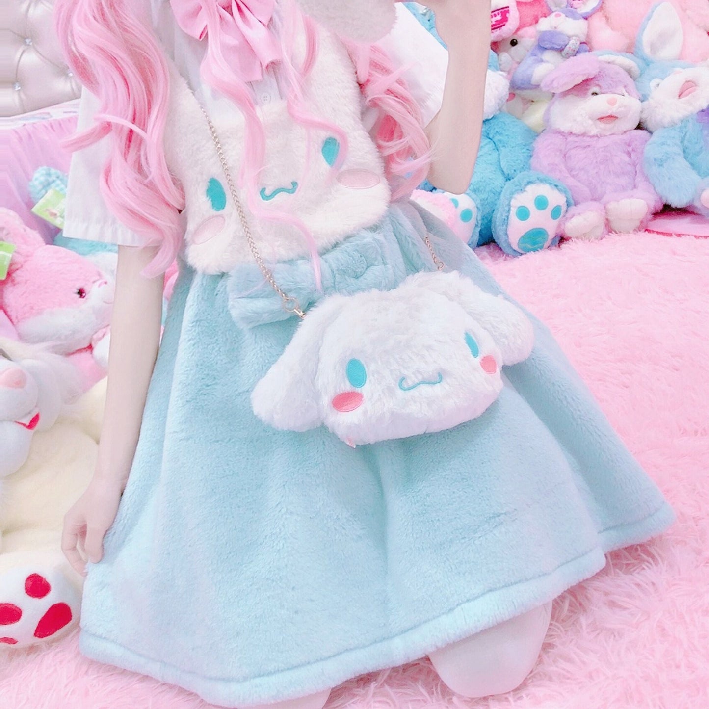 Cinnamoroll Plush Bag