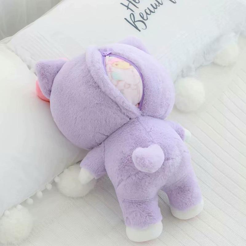 Blue Puppy Plush & Blanket Set