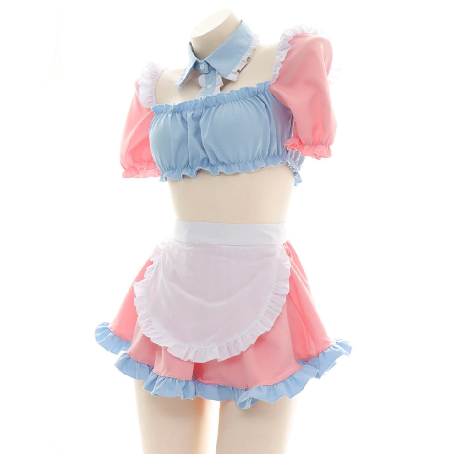 Cotton Candy Maid Cosplay Set