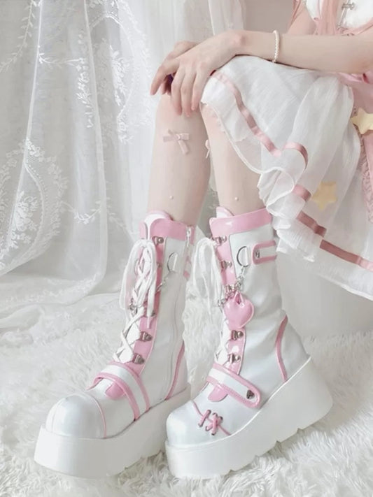 Cyber Punk Babydoll Booties