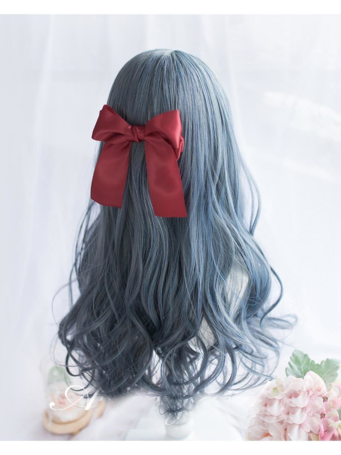 Dark Blue Gothic Wig