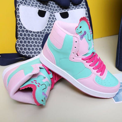 Dinosaur High Top Sneakers