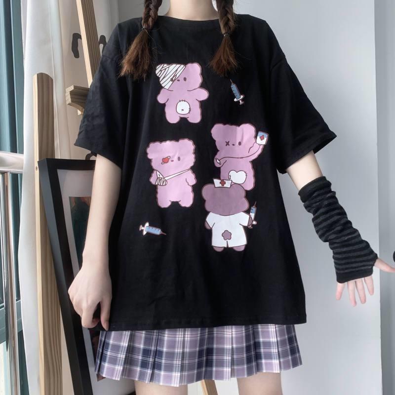 Doctor Bear Menhera Oversized Tee