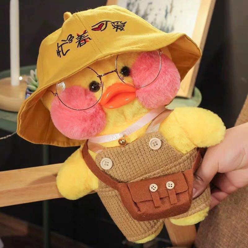 Dress Up Duckling Plush Doll