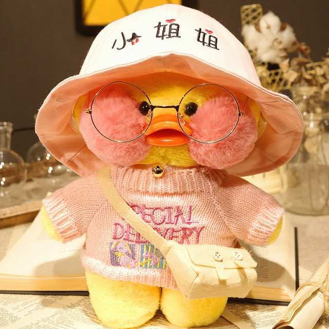 Dress Up Duckling Plush Doll