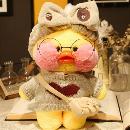 Dress Up Duckling Plush Doll