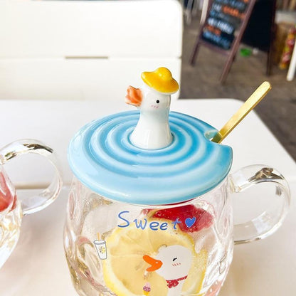 Duck Duck Goose Mug With Lid