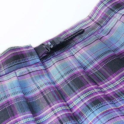 Electric Plaid Skirt (17 Colors)