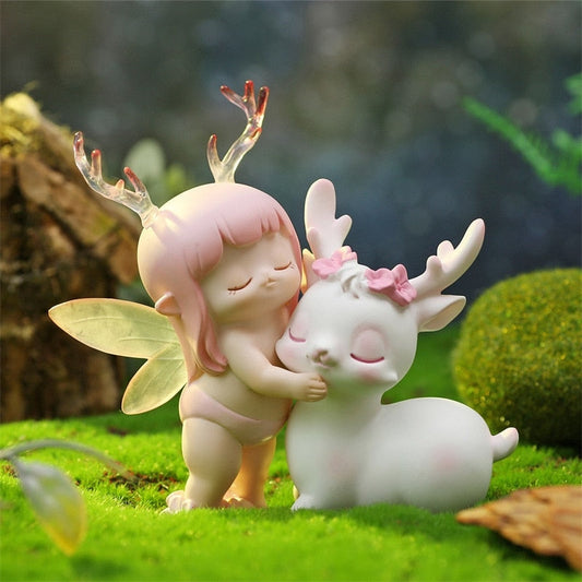 Fairy Fawn Figurines