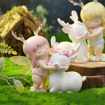 Fairy Fawn Figurines