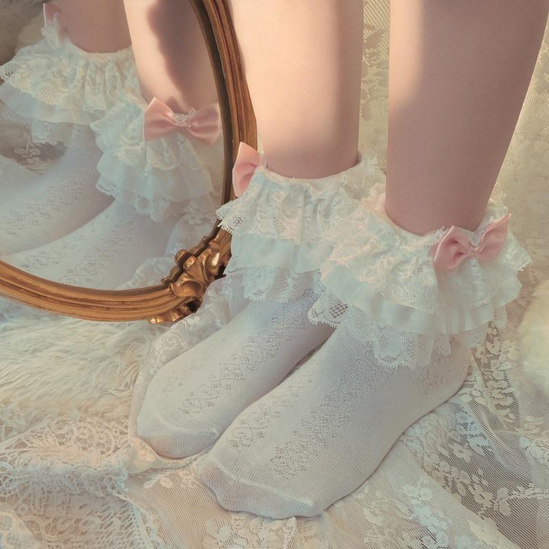 Fairy Ruffled Socks