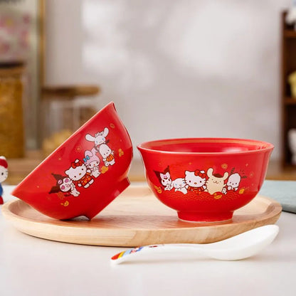 Festive Friends Serving Bowls