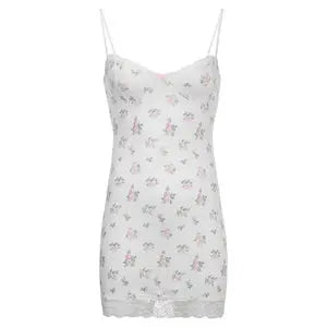 Soft Rosebud Tank Dress