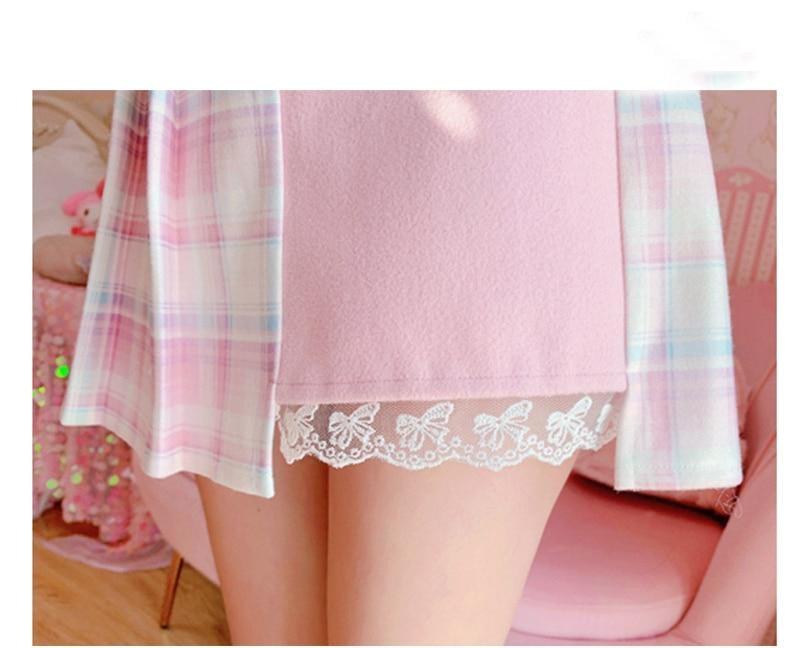 Flower Princess Patchwork Skirt