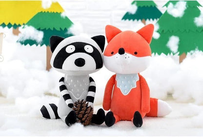 Fox & Raccoon Plushies