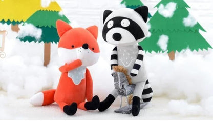 Fox & Raccoon Plushies