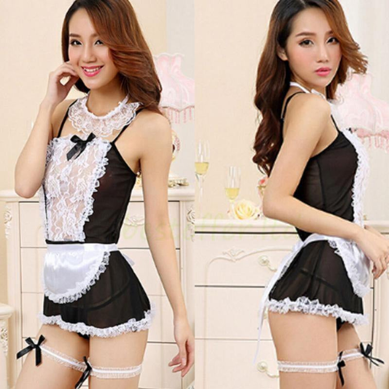 French Maid Lingerie Set