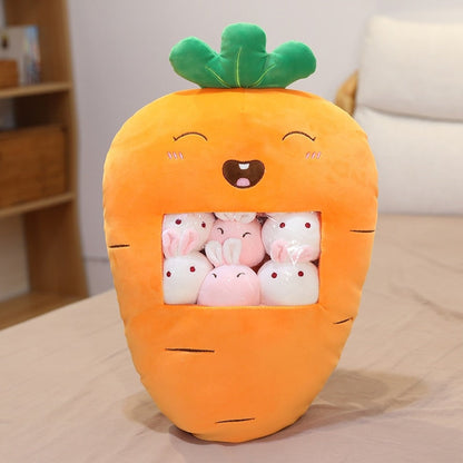 Fruit and Animal Plush Bags