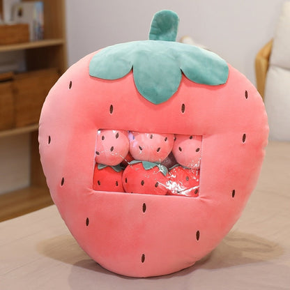 Fruit and Animal Plush Bags