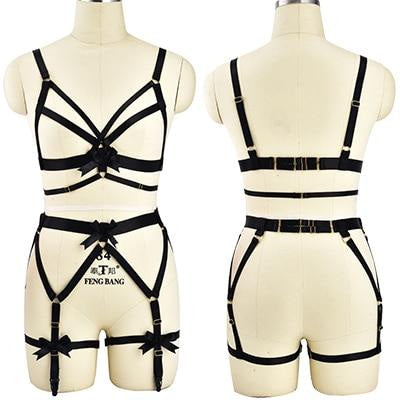 Full Satin Body Harness