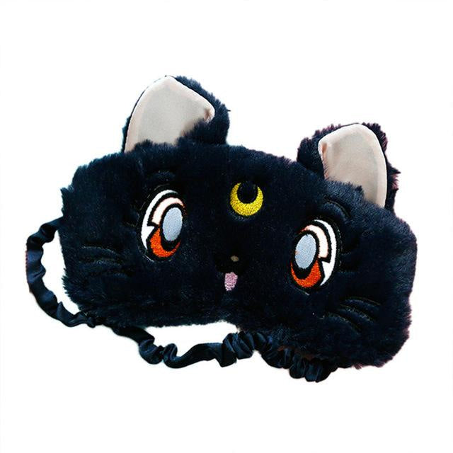 Furry Kitten Sleep Mask