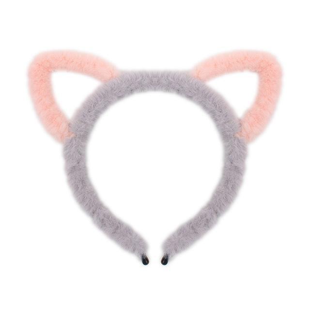 Fuzzy Ear Headbands