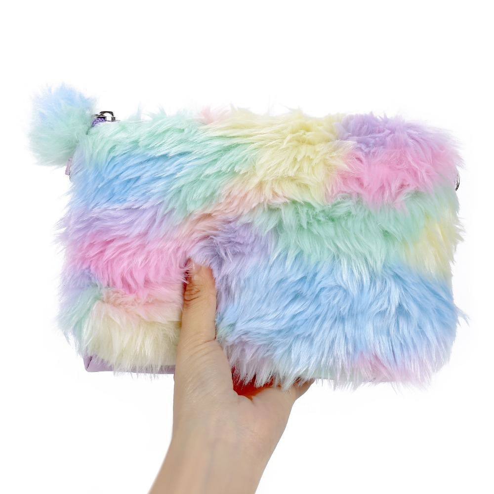 Fuzzy Plush Handbag