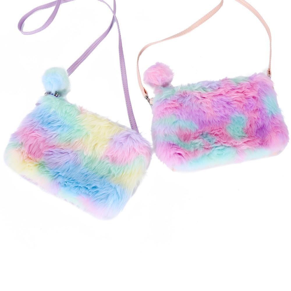 Fuzzy Plush Handbag