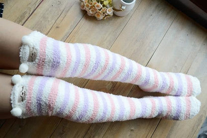 Fuzzy Thigh Highs (15+ Styles)