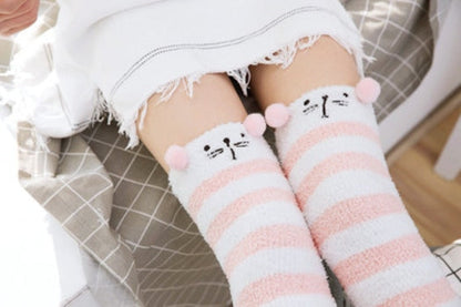 Fuzzy Thigh Highs (15+ Styles)