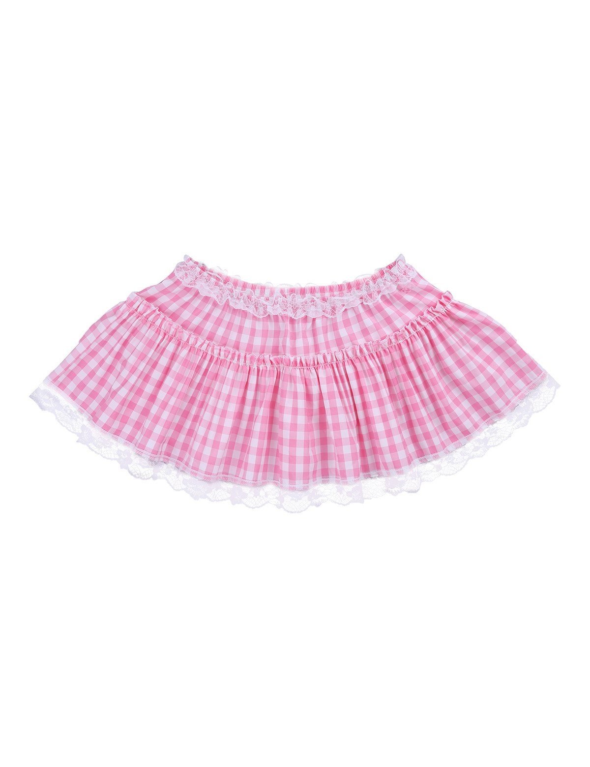 Gingham Micro Skirt