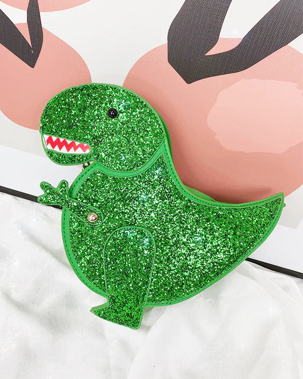 Glitter T-Rex Handbag