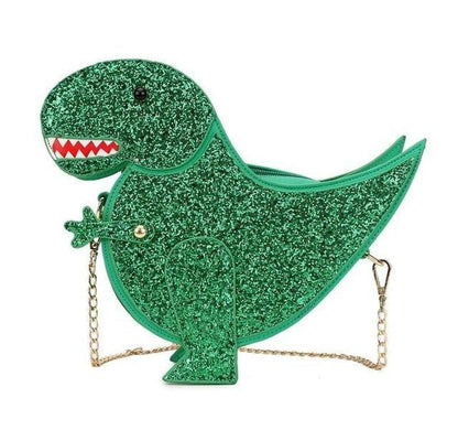 Glitter T-Rex Handbag