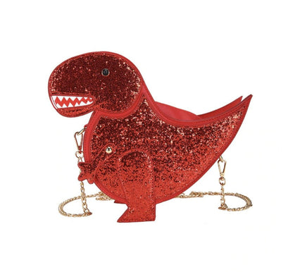 Glitter T-Rex Handbag