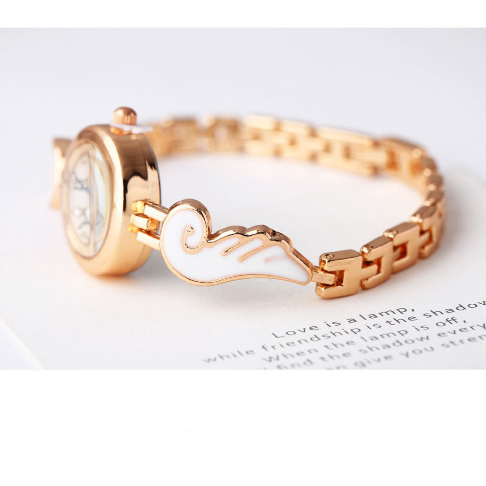 Gold Angel Wing Watch