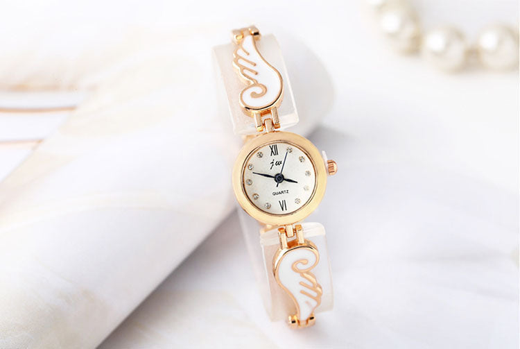 Gold Angel Wing Watch