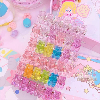 Gummy Bear Hair Clippies