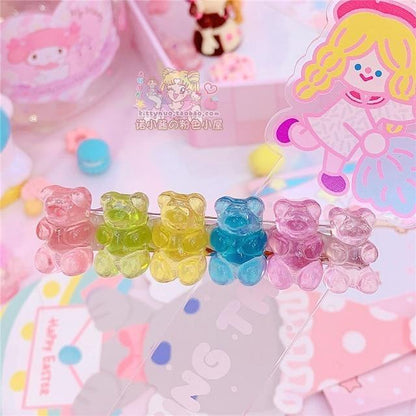 Gummy Bear Hair Clippies