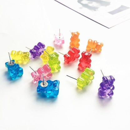 Gummy Bear Stud Earrings