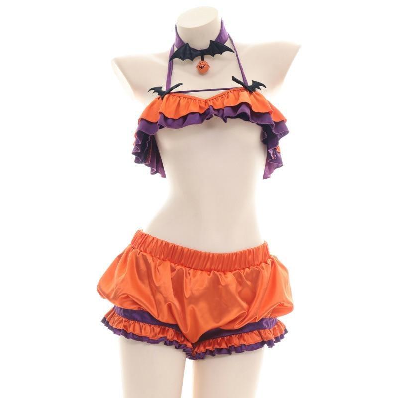 Halloween Bloomer Baby Lingerie Set