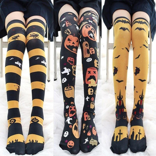 Halloween Lolita Stockings