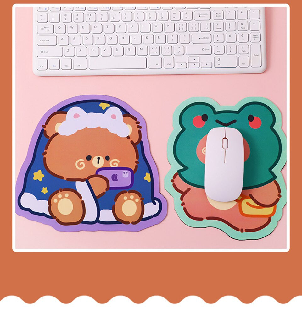 Happy Bear Small Mouse Pads